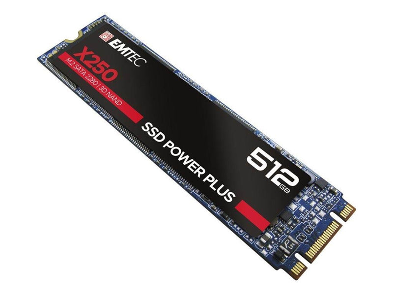 Emtec Power Plus X250 SSD - 512GB - SATA-600 - M.2 2280
