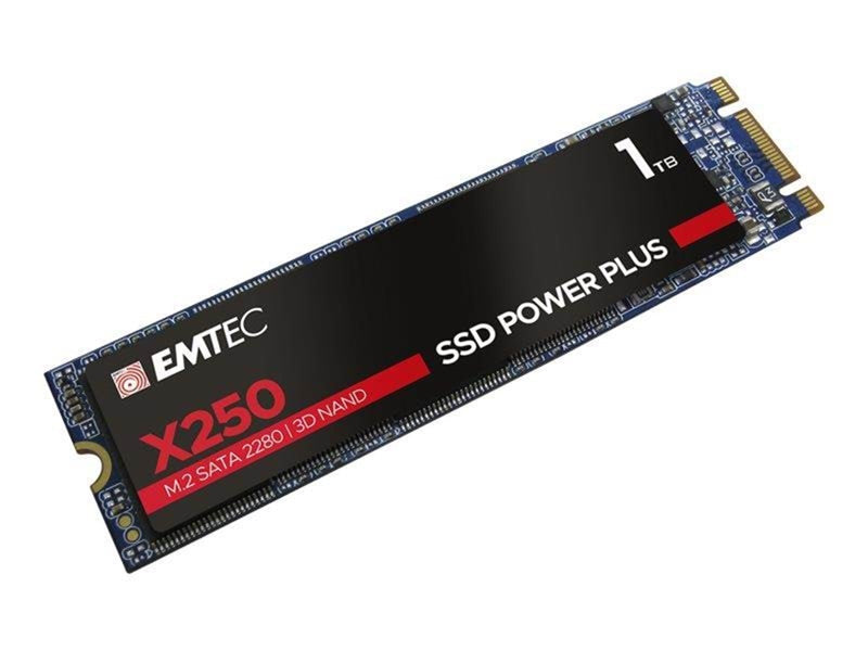Emtec Power Plus X250 SSD - 1TB - SATA-600 - M.2 2280