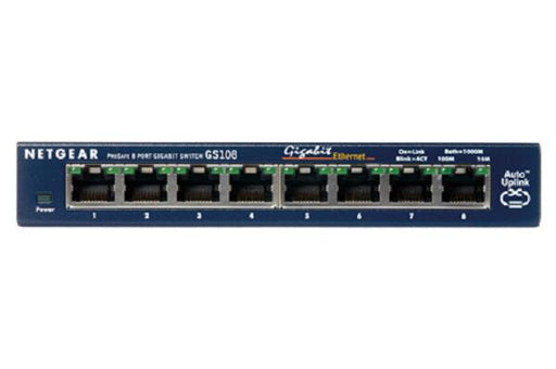 Netgear GS108GE 8-Port Gigabit Unmanaged Switch