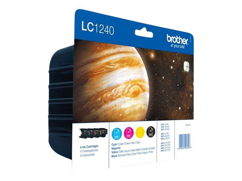 Brother LC1240 / LC 1240 Value Pack - Tintenpatrone Cyan