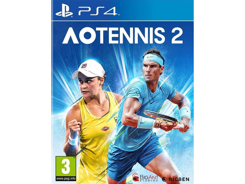 AO Tennis 2 - Sony PlayStation 4 - Sport - PEGI 3