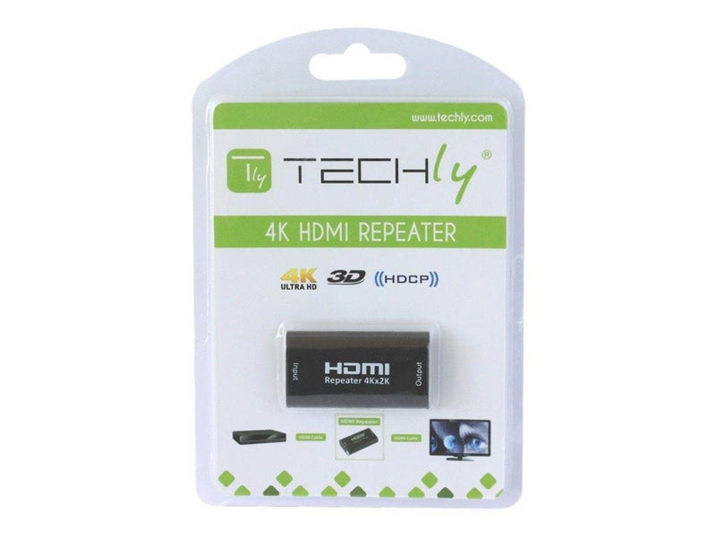 IC INTRACOM techly HDMI 2.0 4K Repeater YUV 4:4:4