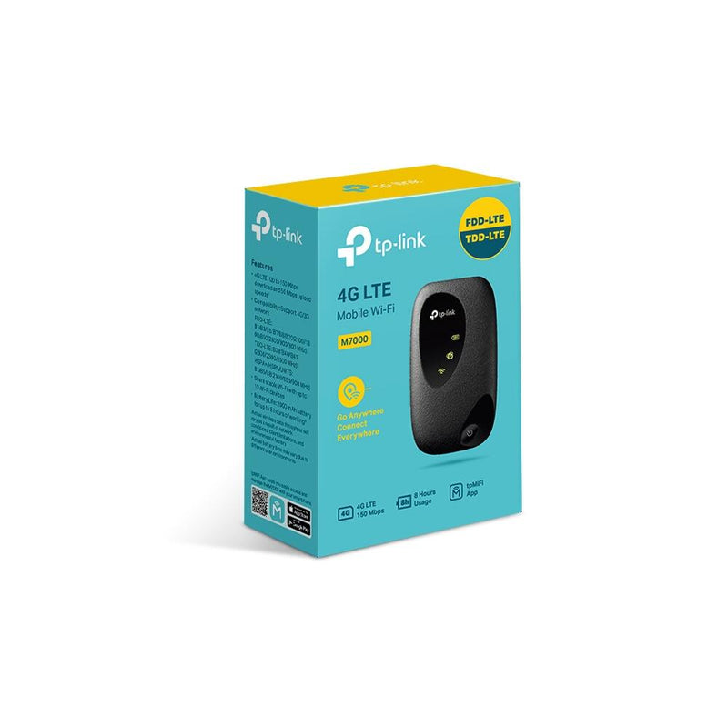 TP-Link M7000 Mobiler 4G/LTE-WLAN-Router Zeitgleiches Surfen bis zu 10 Geräte