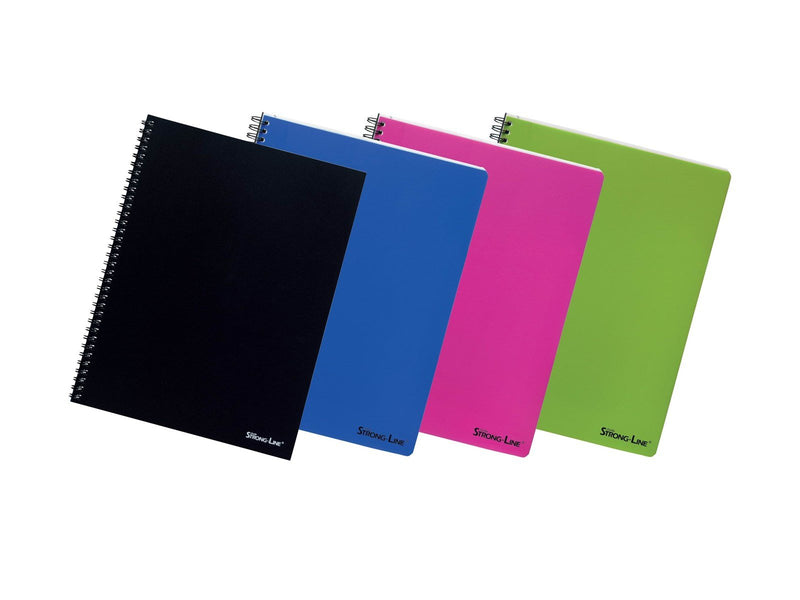 Bantex  Strong-Line College Pad A5 Ruled Black