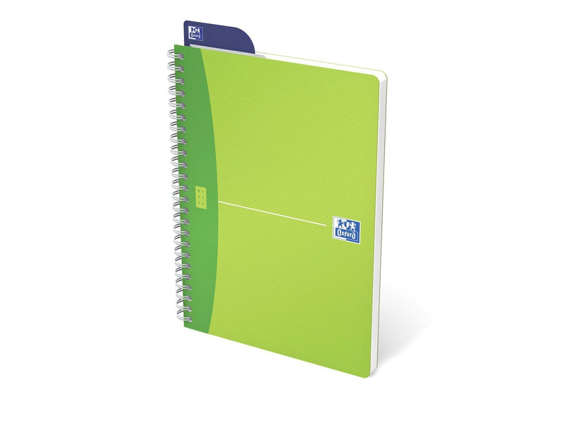 Oxford  Office My Colours A5 Polypropylene Twin-wire Notebook Ruled 180 Pages Assorted Colours SCRIBZEE® Compatible