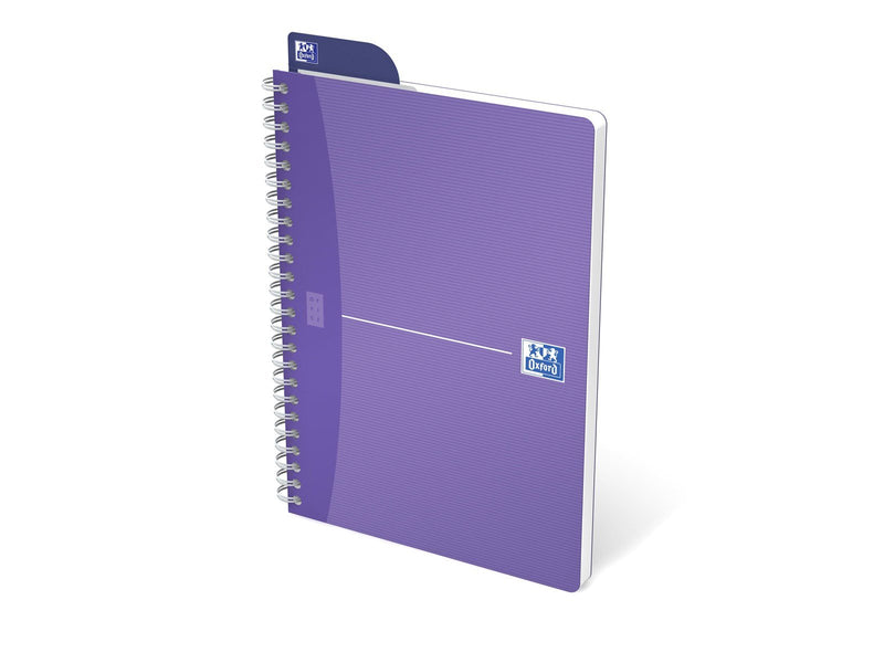 Oxford  Office My Colours A5 Polypropylene Twin-wire Notebook Ruled 180 Pages Assorted Colours SCRIBZEE® Compatible