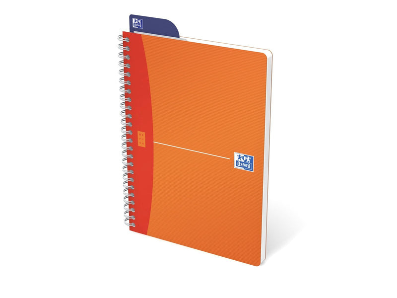 Oxford  Office My Colours A5 Polypropylene Twin-wire Notebook Ruled 180 Pages Assorted Colours SCRIBZEE® Compatible
