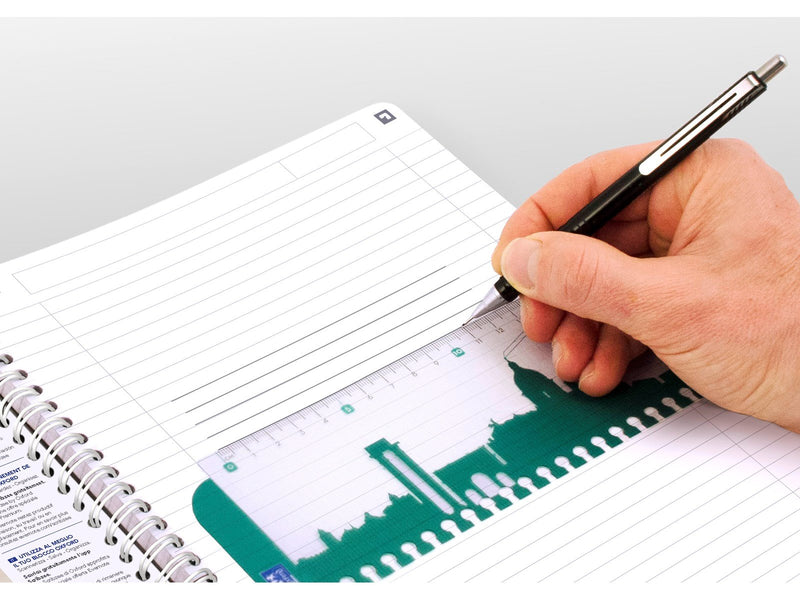 Oxford  Office My Colours A5 Polypropylene Twin-wire Notebook Ruled 180 Pages Assorted Colours SCRIBZEE® Compatible