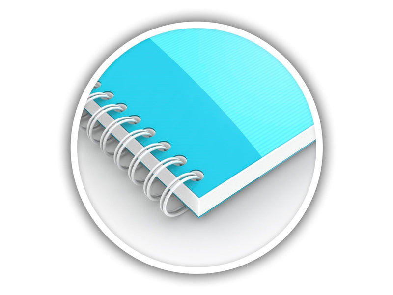 Oxford  Office My Colours A5 Polypropylene Twin-wire Notebook Ruled 180 Pages Assorted Colours SCRIBZEE® Compatible