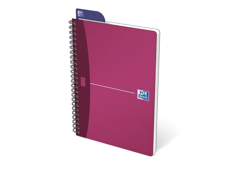 Oxford  Office Urban Mix A5 Polypropylene Twin-wire Notebook Ruled 180 Pages Assorted Colours SCRIBZEE® Compatible