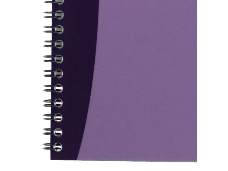 Oxford  Office Urban Mix A5 Polypropylene Twin-wire Notebook Ruled 180 Pages Assorted Colours SCRIBZEE® Compatible