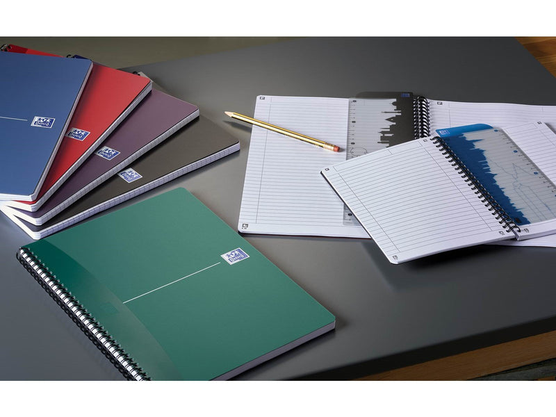 Oxford  Office Urban Mix A5 Polypropylene Twin-wire Notebook Ruled 180 Pages Assorted Colours SCRIBZEE® Compatible
