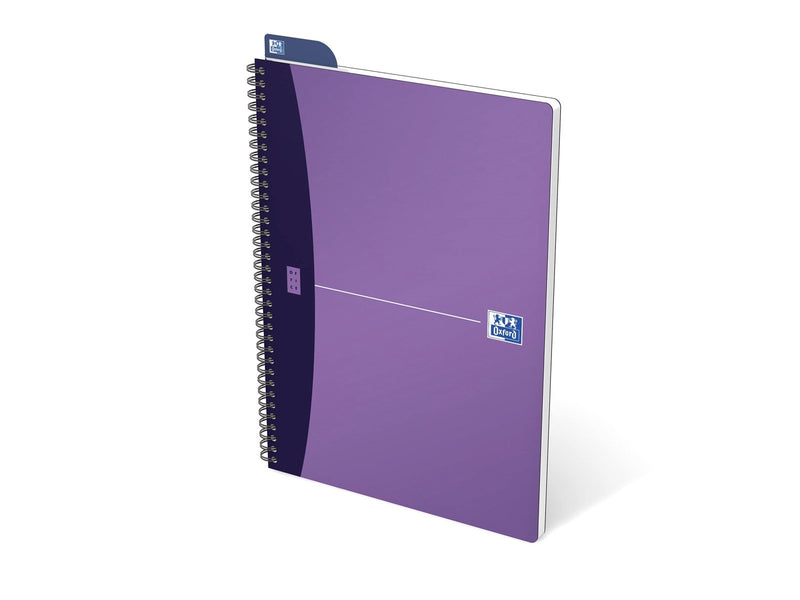 Oxford  Office Urban Mix A4 Polypropylene Twin-wire Notebook Ruled 90 Pages Assorted Colours SCRIBZEE® Compatible