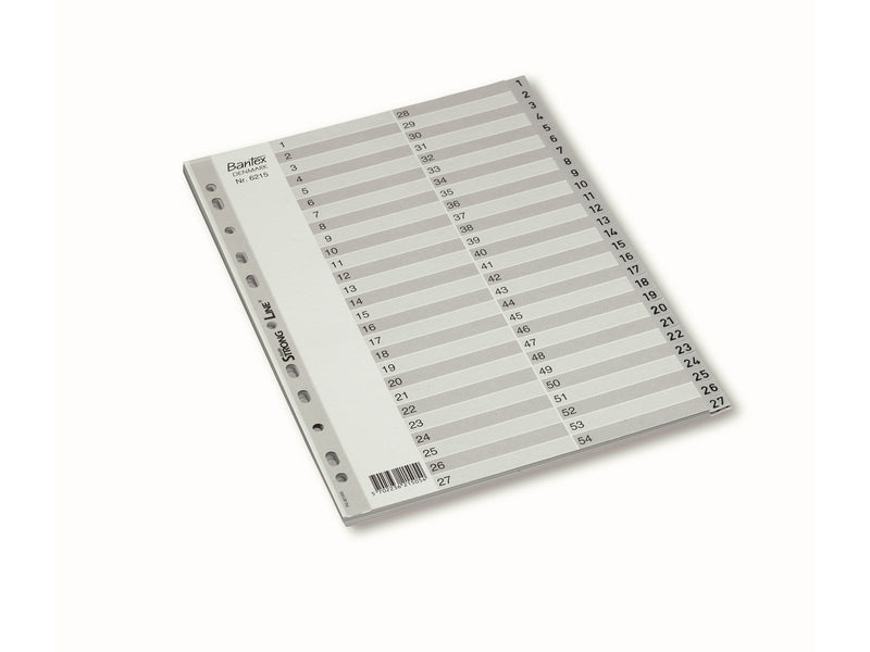 Bantex  Strong-Line®Indexes 1-54 Grey