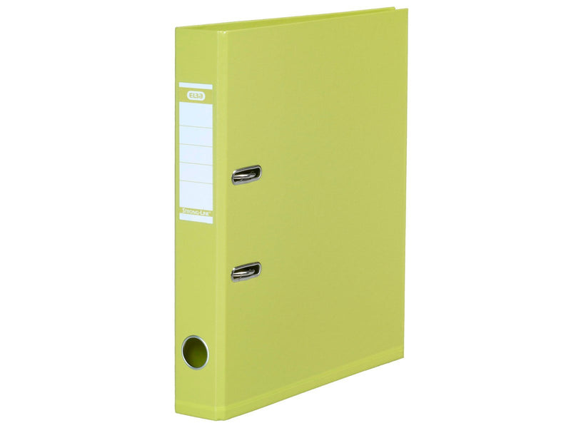 ELBA  Strong-Line Lever Arch File Lime A4 5 Cm