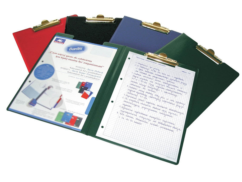 Bantex 4210-10 Foldover Clipboard A4 Blk