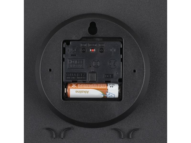 Unilux Wave Clock Metal grey