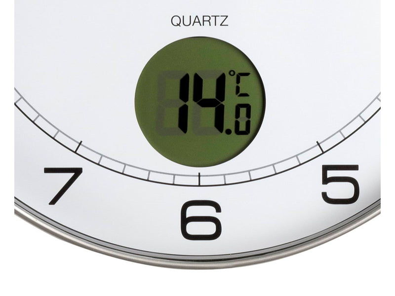Unilux Tempus Clock metal grey