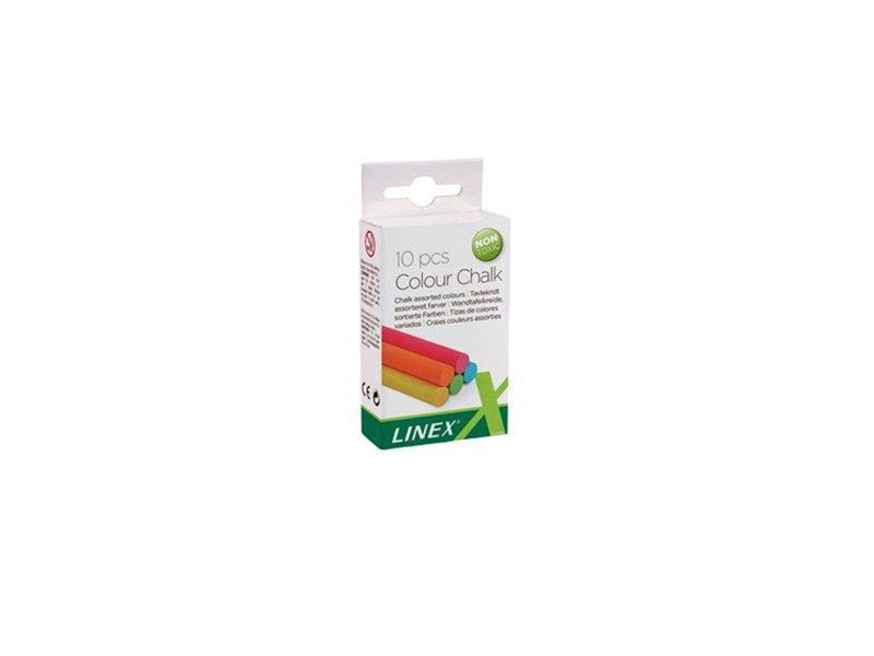Linex  CCCHC10 Coloured Chalk