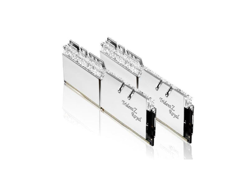 G.Skill Trident Z Royal DDR4-3600 - 32GB - CL16 - Dual Channel (2 pcs) - Intel XMP - Silber mit RGB