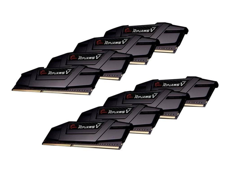 G.Skill Ripjaws V DDR4-3200 - 256GB - CL16 - Octa Channel (8 pcs) - Intel XMP - Schwarz
