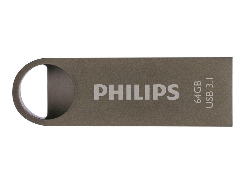 Philips FM64FD165B Moon edition 3.1 - USB flash drive - 64 GB - 64GB - USB-Stick