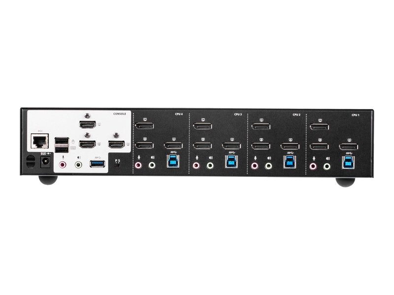 ATEN 4P USB3.0 4K DP TRIPLE VIEW KVMP SW