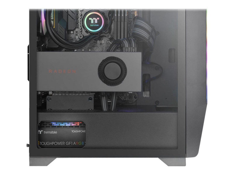 Thermaltake Tt H550 TG ARGB - Gehäuse - Tower - Schwarz