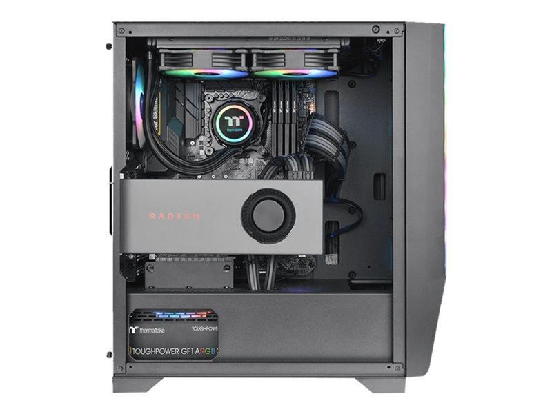 Thermaltake Tt H550 TG ARGB - Gehäuse - Tower - Schwarz