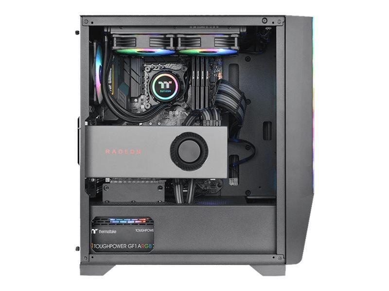 Thermaltake Tt H550 TG ARGB - Gehäuse - Tower - Schwarz