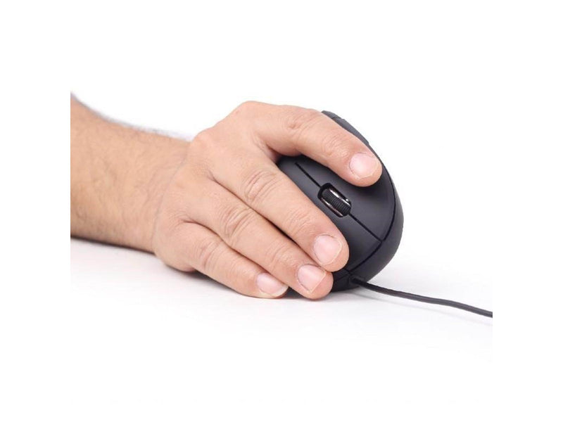 Gembird Ergonomic 6-button wired optical mouse - Vertical mouse (Schwarz)