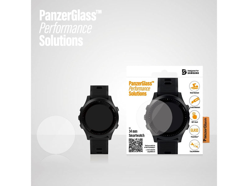 PanzerGlass SmartWatch 34mm | Screen Protector Glass