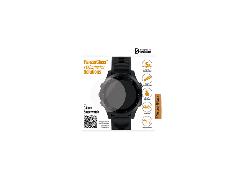 PanzerGlass SmartWatch 34mm | Screen Protector Glass