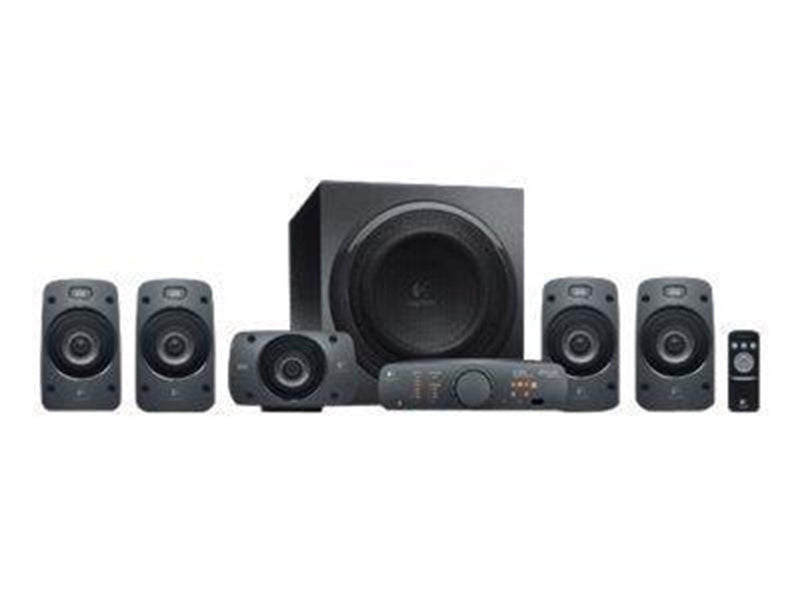 Logitech Z-906 - speaker system - for home theatre