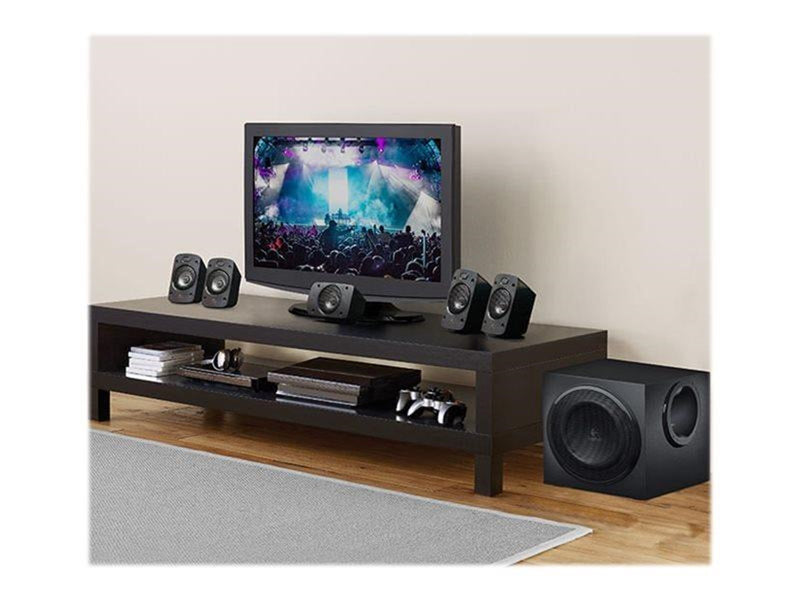 Logitech Z-906 - speaker system - for home theatre