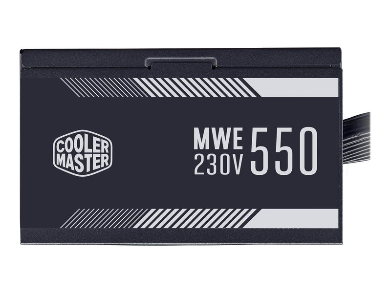 Cooler Master MWE White V2 550 Netzteile - 550 Watt - 120 mm - ATX 2.52 - 80 Plus White (bis zu 80% effektiv)