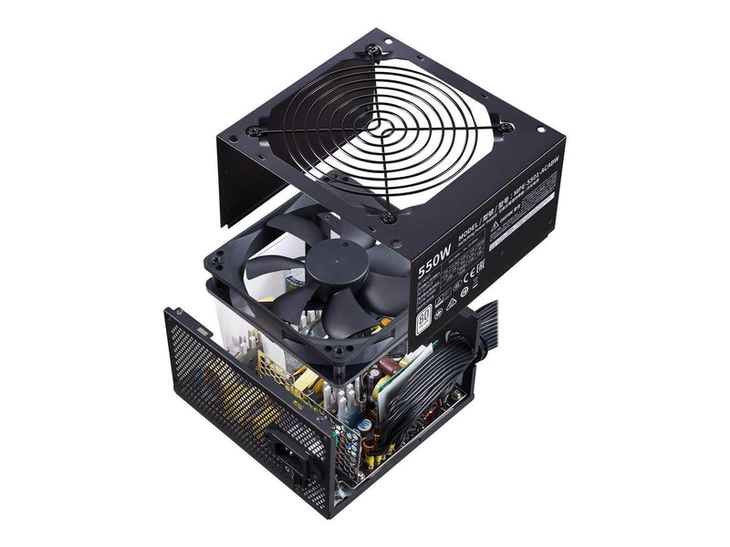 Cooler Master MWE White V2 550 Netzteile - 550 Watt - 120 mm - ATX 2.52 - 80 Plus White (bis zu 80% effektiv)