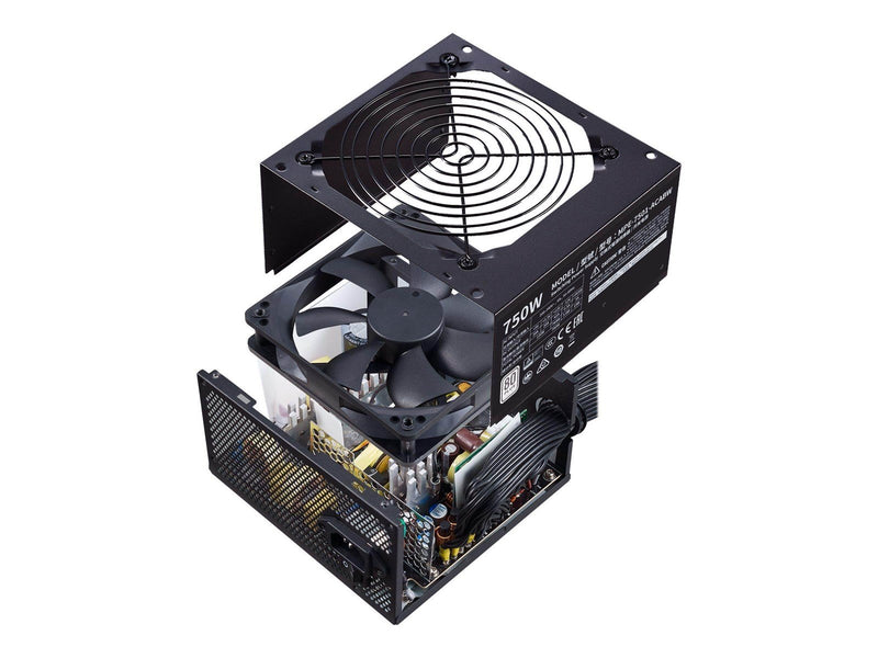 Cooler Master MWE White V2 750 Netzteile - 750 Watt - 120 mm - ATX 2.52 - 80 Plus White (bis zu 80% effektiv)