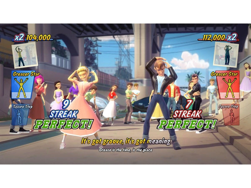 Grease Dance - Sony PlayStation 3 - Musik - PEGI 12