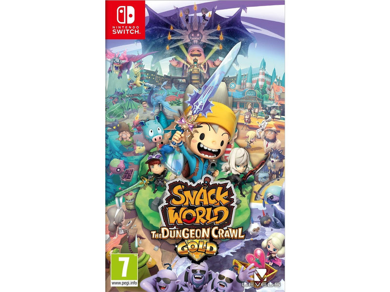 Snack World: The Dungeon Crawl - Gold - Nintendo Switch - RPG - PEGI 7