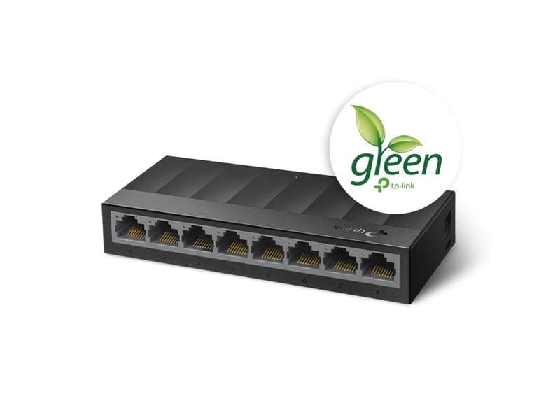 TP-Link LS1008G 8-Port 10/100/1000Mbps Desktop Switch