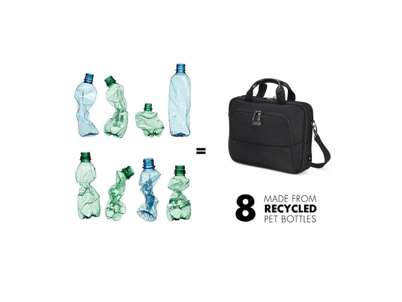 Dicota Eco Top Traveller Select Laptop-Tasche für Laptop 15.6" | Schwarz