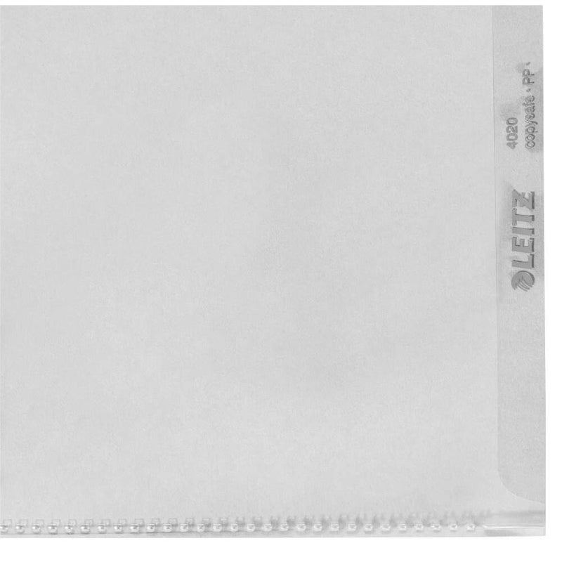 LEITZ Sichthüllen 4020 DIN A4 0,16mm - 100 Stück (glasklar)