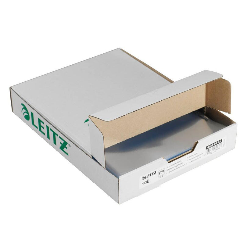 LEITZ Sichthüllen 4020 DIN A4 0,16mm - 100 Stück (glasklar)