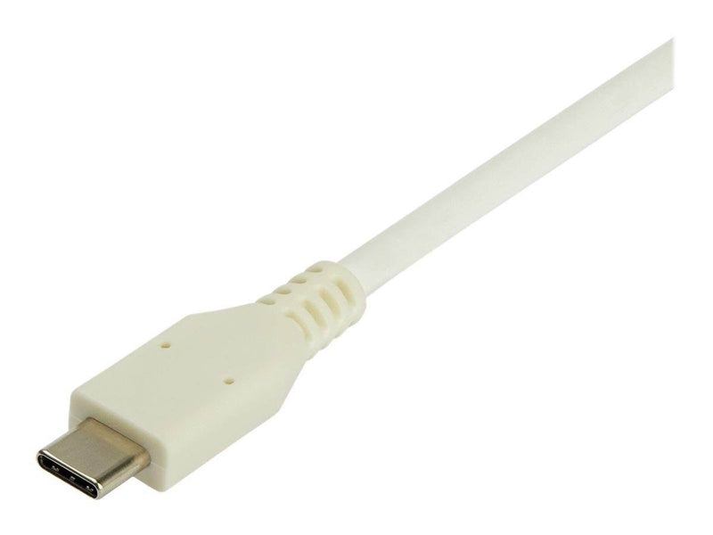 StarTech.com USB 3.1 USB-C Ethernet Adapter with Extra USB Port - White - network adapter