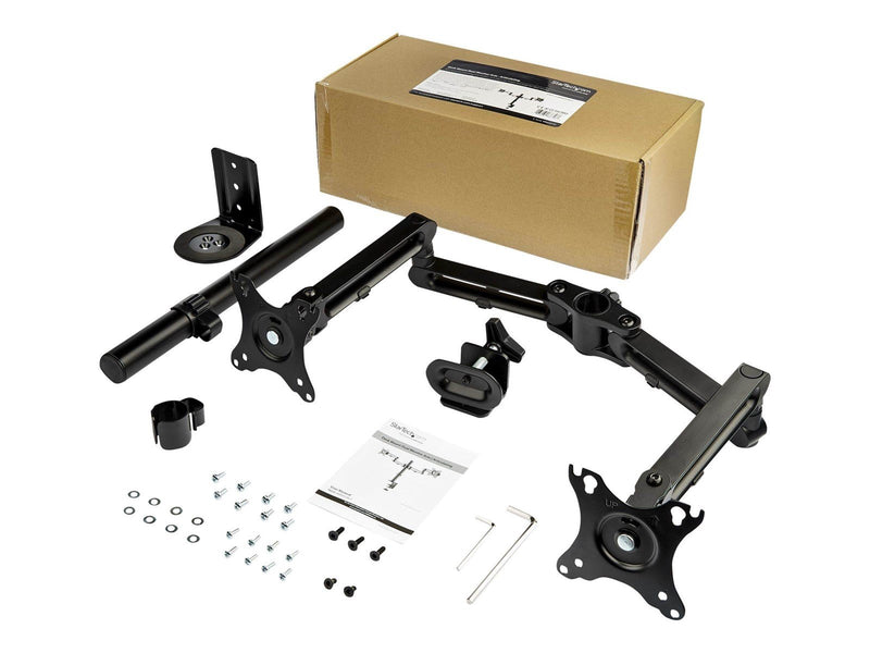 StarTech.com Desk Mount Dual Monitor Arm - Dual Swivel Arms - Articulating - desk mount (adjustable arm)