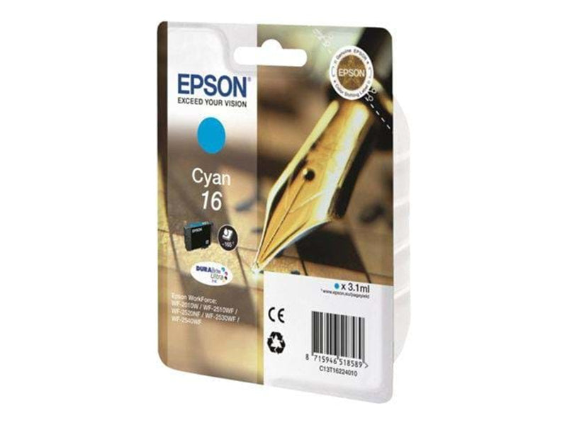 Epson 16 Ink Cartridge - Tintenpatrone Cyan