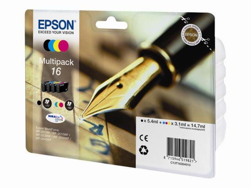 Epson 16 Ink Cartridge Multi - CMYK - Tintenpatrone Cyan