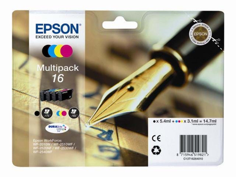 Epson 16 Ink Cartridge Multi - CMYK - Tintenpatrone Cyan