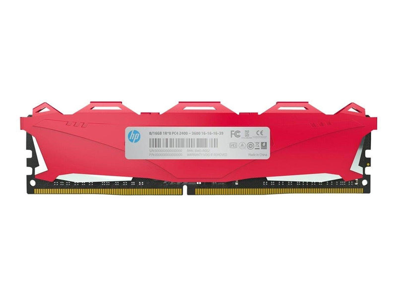HP 2666 8GB  UDIMM CL18 V6 Red